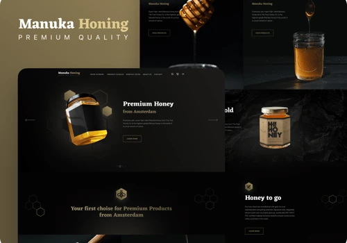 Website & Design: Manuka Honing