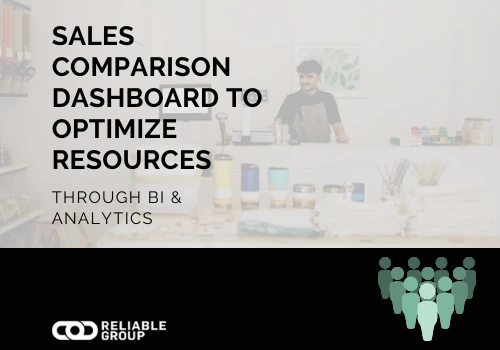 Sales Comparison Dashboard to Optimize Resources