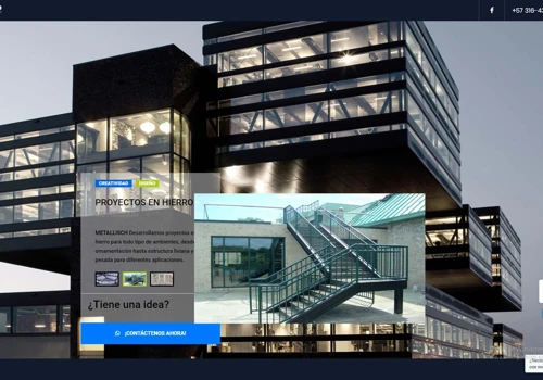 Diseño de pagina web Gluckmond