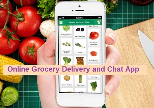 Grocery and Social Media Chat App