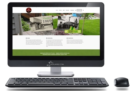 Landscaping web design