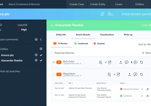 Alacra SaaS Product