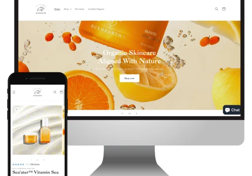 eCommerce & Amazon Store Design for Skincare Brand