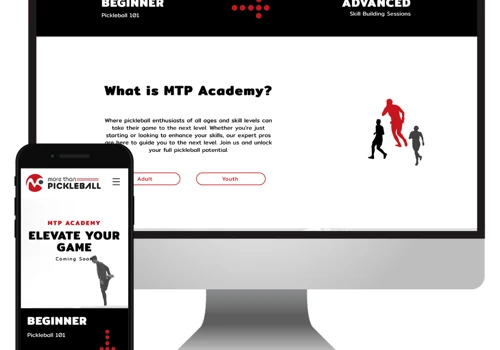 Website Design & Management for Pickleball Club
