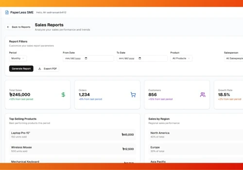 SME Business Management System for ModernPacks
