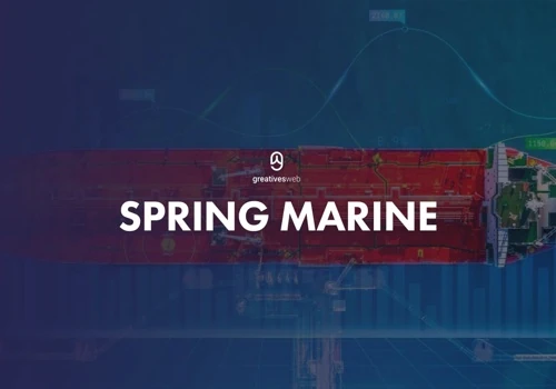 Spring Marine Logo & Sustainable Website Creation