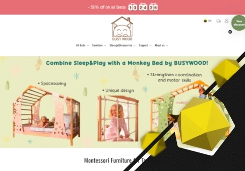 SEO for an online store selling children's beds