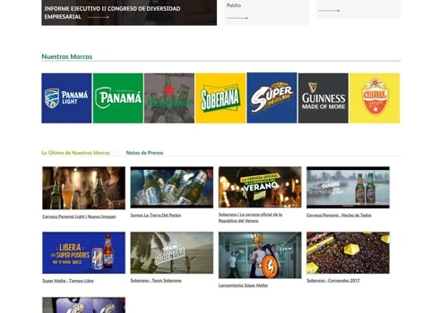 Drupal 7 - Cervecería Barú Panamá