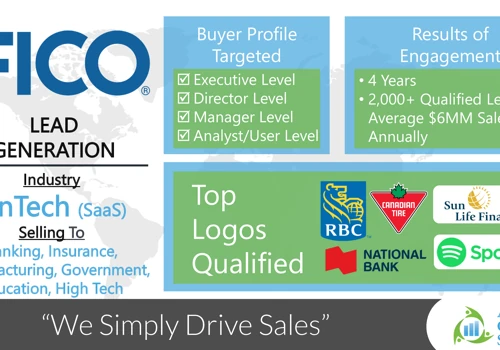 Outbound Qualified Lead Generation for FinTech (B2B Tech)
