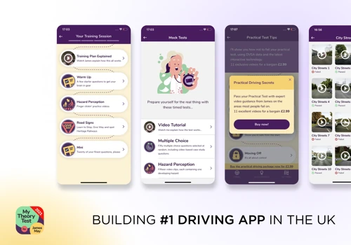 Building #1 driving app in the UK