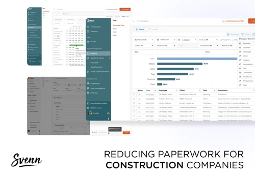 Time Tracking and PM Solution for Construction