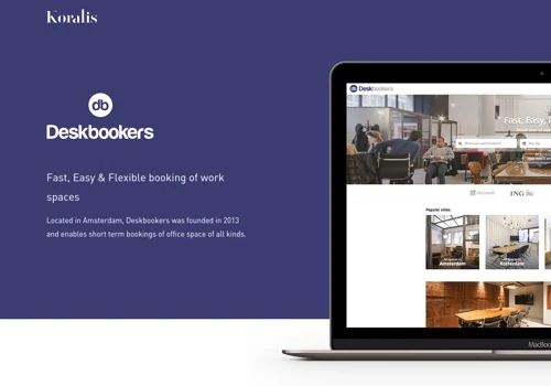 A back-end development solution and ongoing support for a Dutch startup Deskbookers