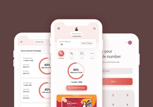 Telecom Self Care App
