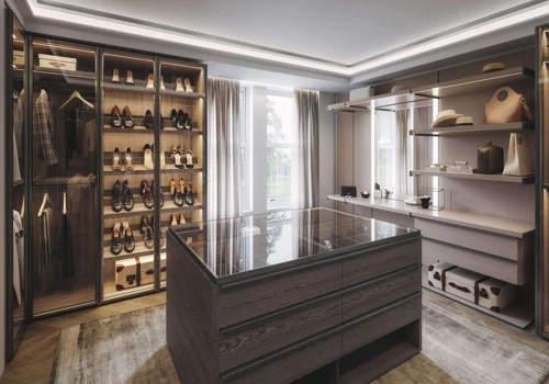 Wardrobe Lifestyle Rendering