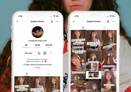 Sophie Hunter: 300 -> 90k Followers on TikTok