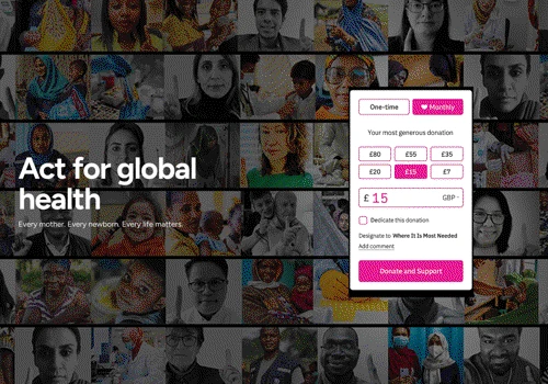WHO Foundation Website Governance & UX Overhaul