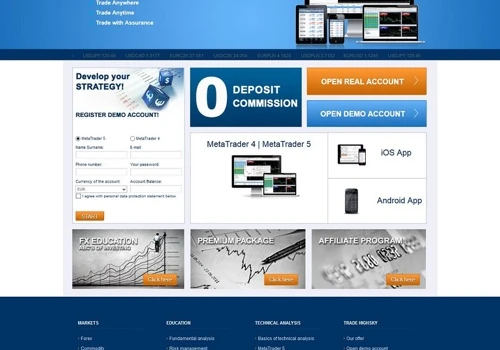 Trading platform for Brokerage House HighSky AS