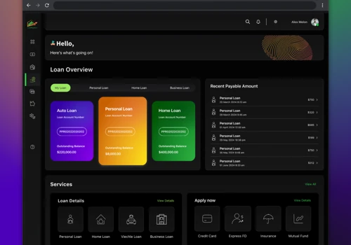 Credit Web Application