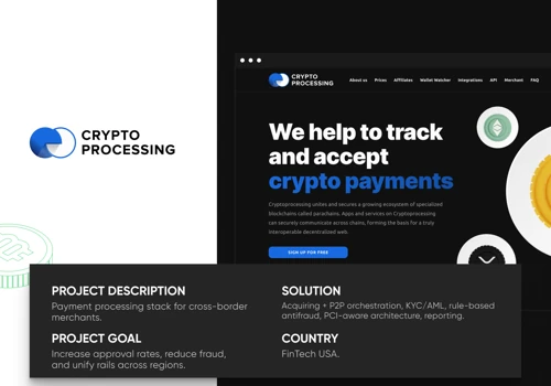Crypto Payment Processing