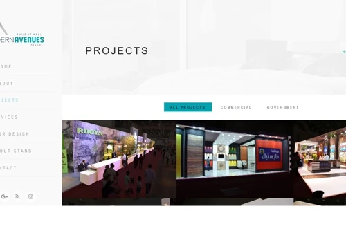 Modern Avenues Interiors Website