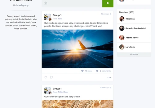 Peacenik - ad-free distributed social network