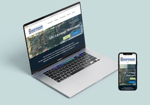 Website Design for Montessori Preschool
