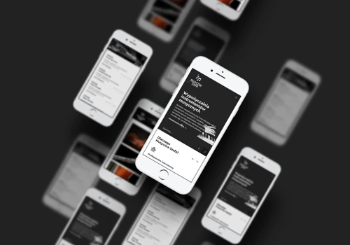 Wordpress website of the Muzyczna Szafa company