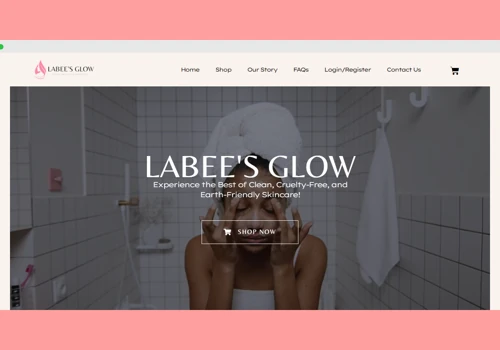 Unveiling Labee's Glow Ecommerce Website