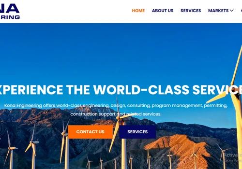 Kona Engineering : web development