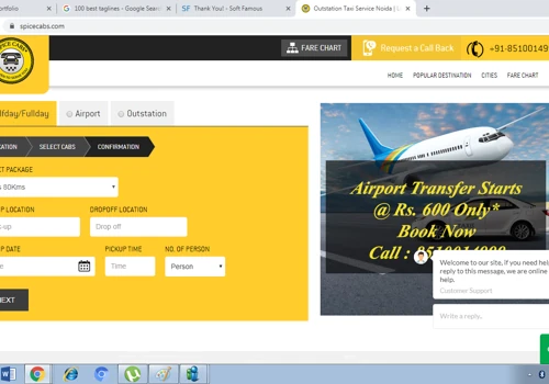 Web Design for Taxis