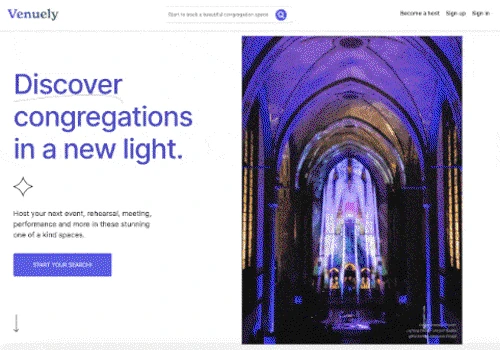 Venuely Space Rental Platform