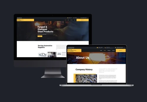 FJR Industrial Sales Website Redesign