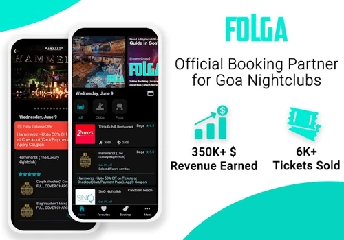 Folga : Nightlife ticket booking app