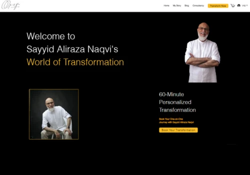 Sayyid Aliraza Naqvi's Personal Website