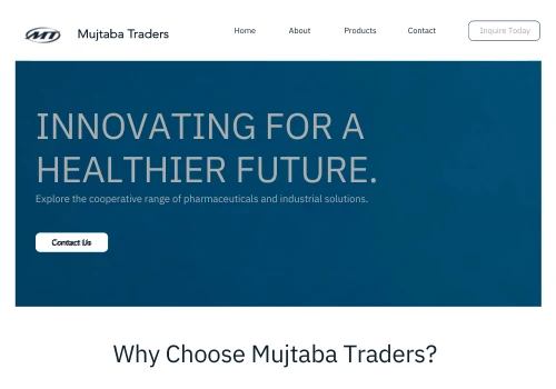 Mujtaba Traders - E-commerce Website Development