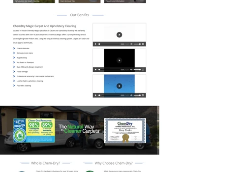 Cleaning Service Website