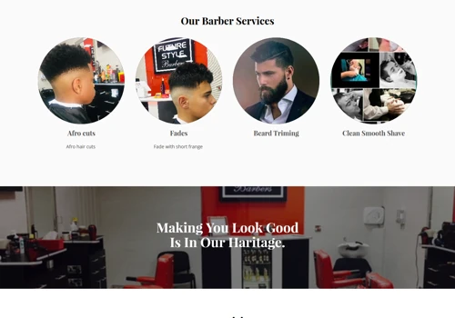 Barbers Website