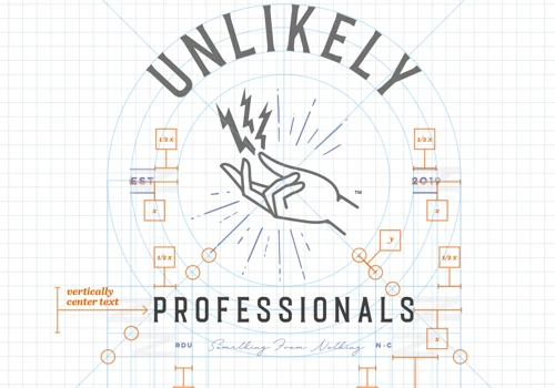 Unlikely Professionals Brand Design