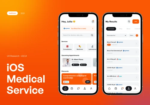 Healthcare mobile app