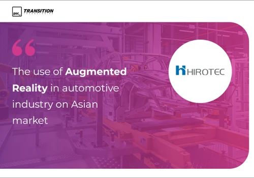 Augmented Reality in automotive industry