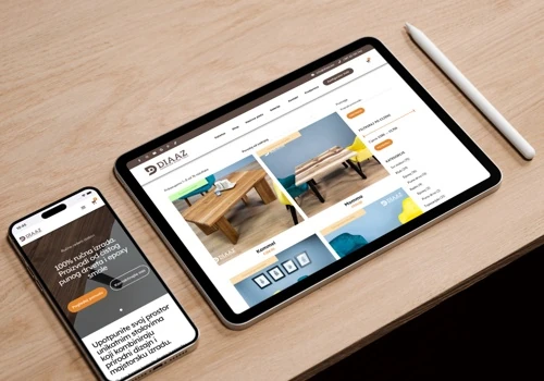 Powerful eCommerce solution for furniture shop
