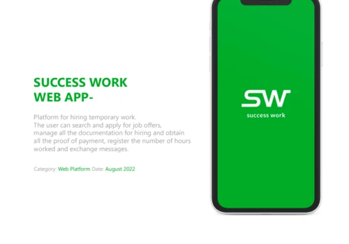 SUCCESS WORK WEB APP