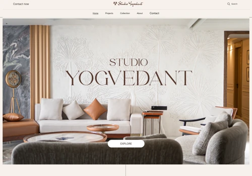 Custom Art & Sculptural Design Website