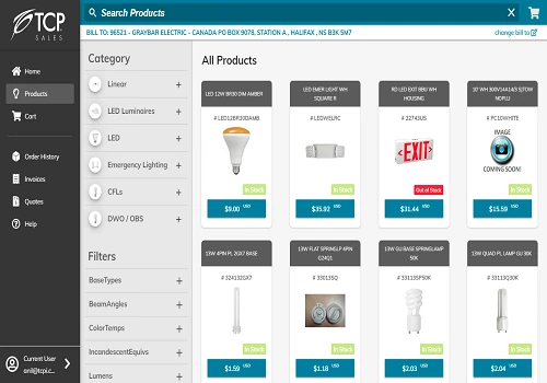 Sales Application for Bulb Production Company