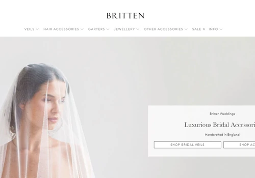 Shopify SEO & PPC - Britten Weddings