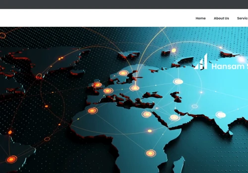 International Shipping Website Development