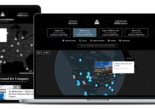 Premium Web Development with Custom Mapping