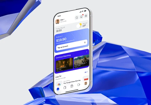 Beryl — Telecom App for Mobile & Smart TV