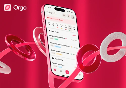 Orgo — Mobile SaaS App for Task Management