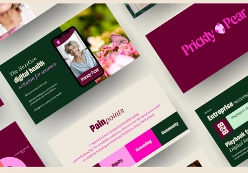 Prickly Pear Brain Health App Branding